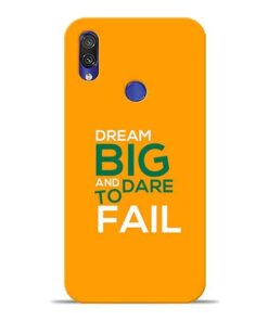 Dare to Fail Xiaomi Redmi Note 7 Pro Mobile Cover