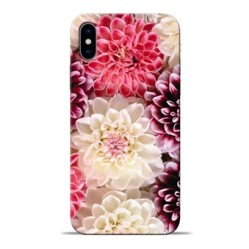 Digital Floral Apple iPhone X Mobile Cover