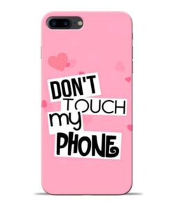 Dont Touch Apple iPhone 8 Plus Mobile Cover