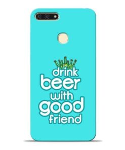 Drink Beer Honor 7A Mobile Cover