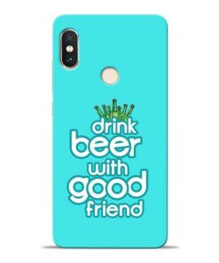 Drink Beer Xiaomi Redmi Note 5 Pro Mobile Cover