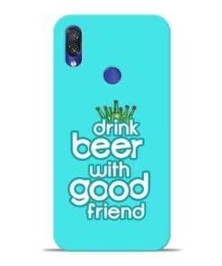 Drink Beer Xiaomi Redmi Note 7 Pro Mobile Cover