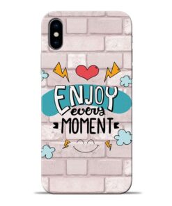 Enjoy Moment Apple iPhone X Mobile Cover