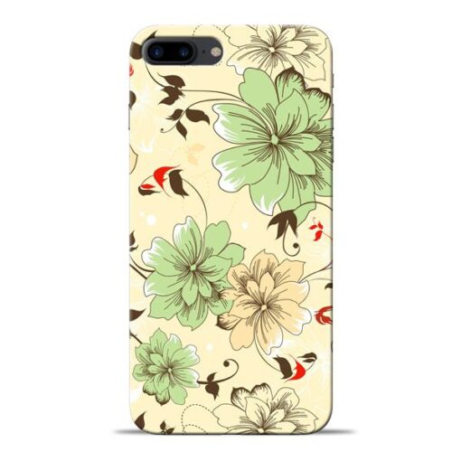 Floral Design Apple iPhone 7 Plus Mobile Cover