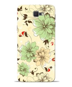 Floral Design Samsung J7 Prime Mobile Cover