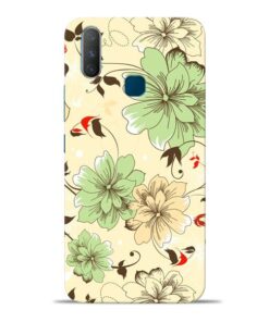 Floral Design Vivo Y17 Mobile Cover