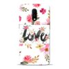 Flower Love Oneplus 7 Mobile Cover