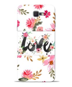 Flower Love Samsung J7 Prime Mobile Cover