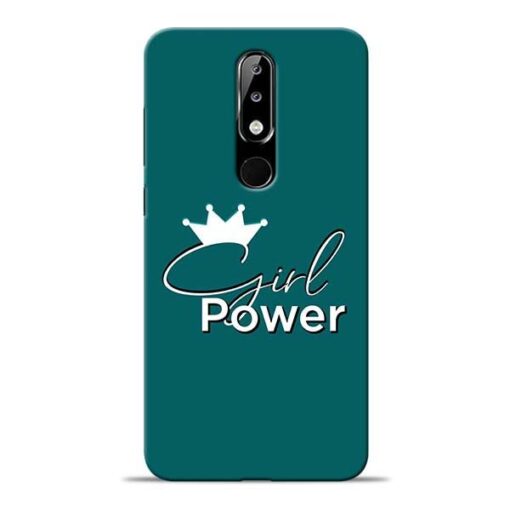 Girl Power Nokia 5.1 Plus Mobile Cover