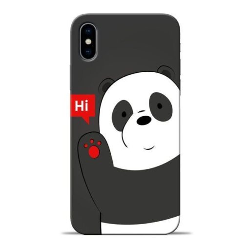 Hi Panda Apple iPhone X Mobile Cover