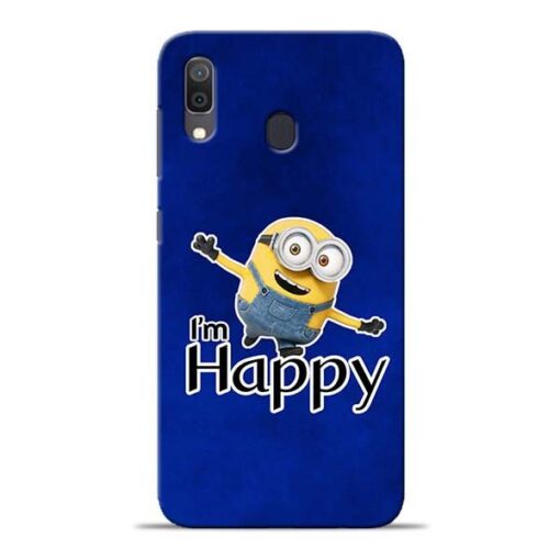 I am Happy Minion Samsung A30 Mobile Cover