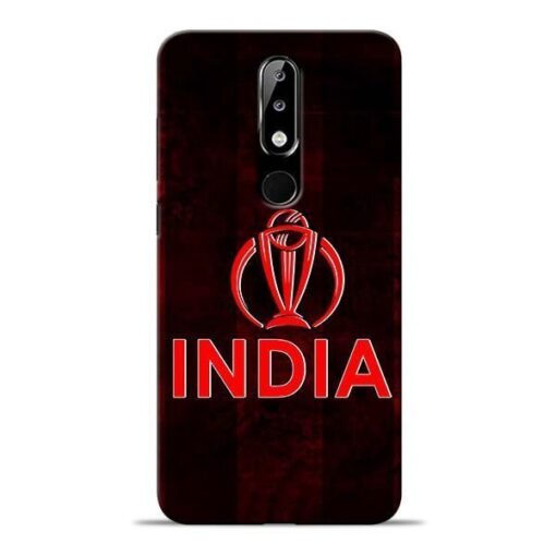 India Worldcup Nokia 5.1 Plus Mobile Cover