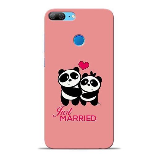 Just Married Honor 9 Lite Mobile Cover