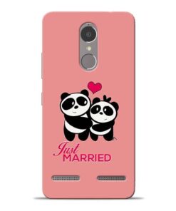 Just Married Lenovo K6 Power Mobile Cover