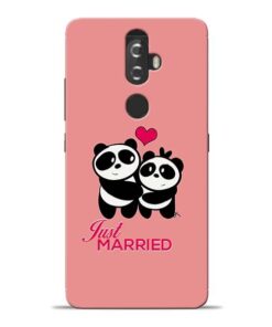 Just Married Lenovo K8 Plus Mobile Cover