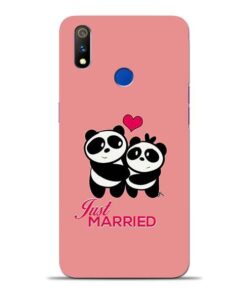 Just Married Oppo Realme 3 Pro Mobile Cover
