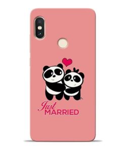 Just Married Xiaomi Redmi Note 5 Pro Mobile Cover