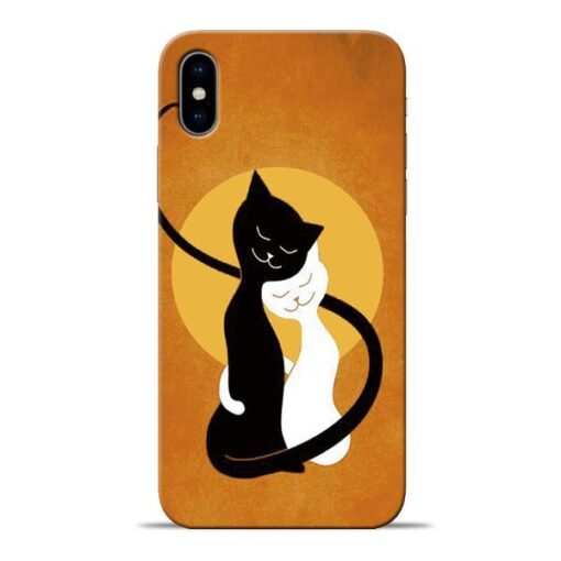 Kitty Cat Apple iPhone X Mobile Cover