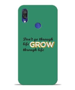 Life Grow Xiaomi Redmi Note 7 Pro Mobile Cover