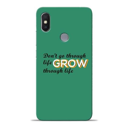 Life Grow Xiaomi Redmi Y2 Mobile Cover