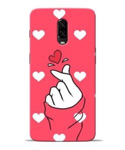Little Heart Oneplus 6T Mobile Cover