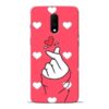 Little Heart Oneplus 7 Mobile Cover