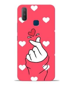 Little Heart Vivo Y17 Mobile Cover