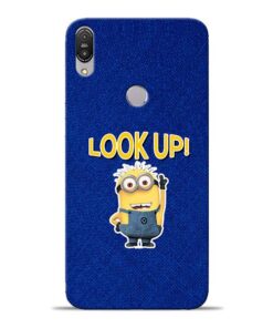 Look Up Minion Asus Zenfone Max Pro M1 Mobile Cover