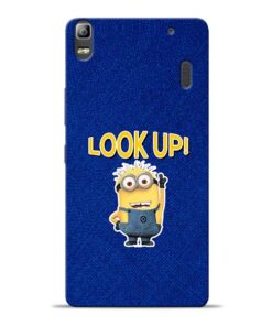 Look Up Minion Lenovo K3 Note Mobile Cover