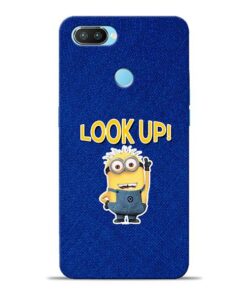 Look Up Minion Oppo Realme 2 Pro Mobile Cover