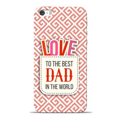 Love Dad Apple iPhone 5s Mobile Cover