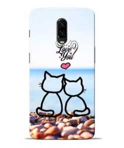 Love You Oneplus 6T Mobile Cover