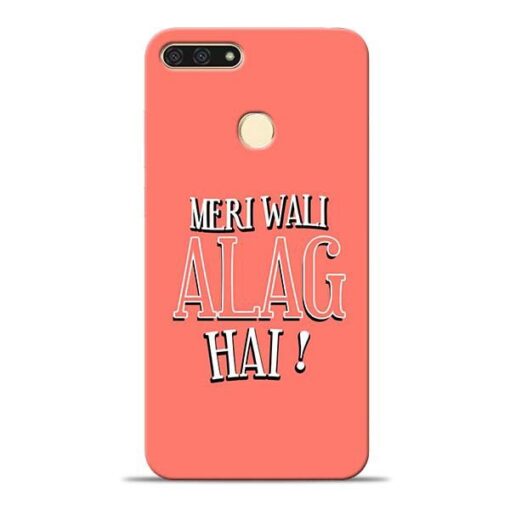 Meri Wali Alag Honor 7A Mobile Cover