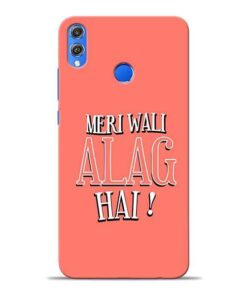 Meri Wali Alag Honor 8X Mobile Cover