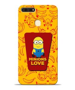 Minions Love Honor 7A Mobile Cover