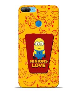 Minions Love Honor 9 Lite Mobile Cover