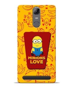 Minions Love Lenovo K5 Note Mobile Cover