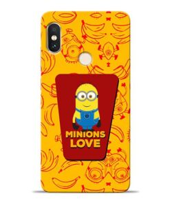 Minions Love Xiaomi Redmi Note 5 Pro Mobile Cover