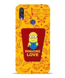 Minions Love Xiaomi Redmi Note 7 Pro Mobile Cover