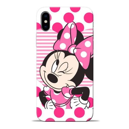 Minnie Mouse Apple iPhone X Mobile Cover