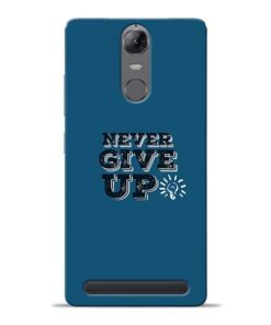 Never Give Up Lenovo K5 Note Mobile Cover