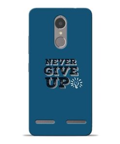 Never Give Up Lenovo K6 Power Mobile Cover