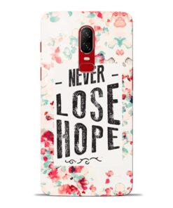Never Lose Oneplus 6 Mobile Cover