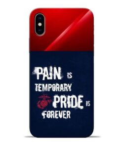 Pain Is Apple iPhone X Mobile Cover