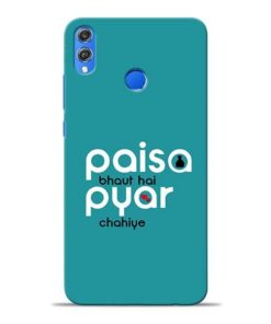 Paisa Bahut Honor 8X Mobile Cover