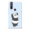Panda Hands Up Vivo V15 Mobile Cover