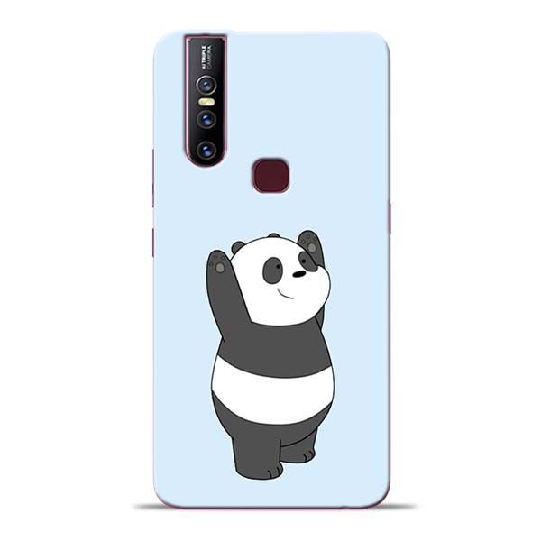 Panda Hands Up Vivo V15 Mobile Cover 1 Panda Hands Up Vivo V15 Mobile Cover
