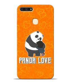 Panda Love Honor 7A Mobile Cover