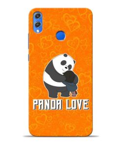 Panda Love Honor 8X Mobile Cover