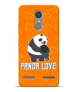 Panda Love Lenovo K6 Power Mobile Cover